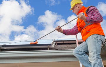 Morborne soft wash roof cleaning